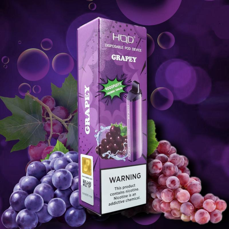 HQD Cuvie Air 4000 Puffs (Rechargeable) – Grapey