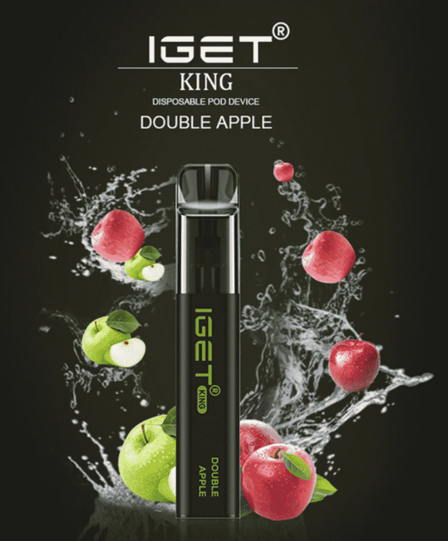 IGET King 2600 Puffs Double Apple