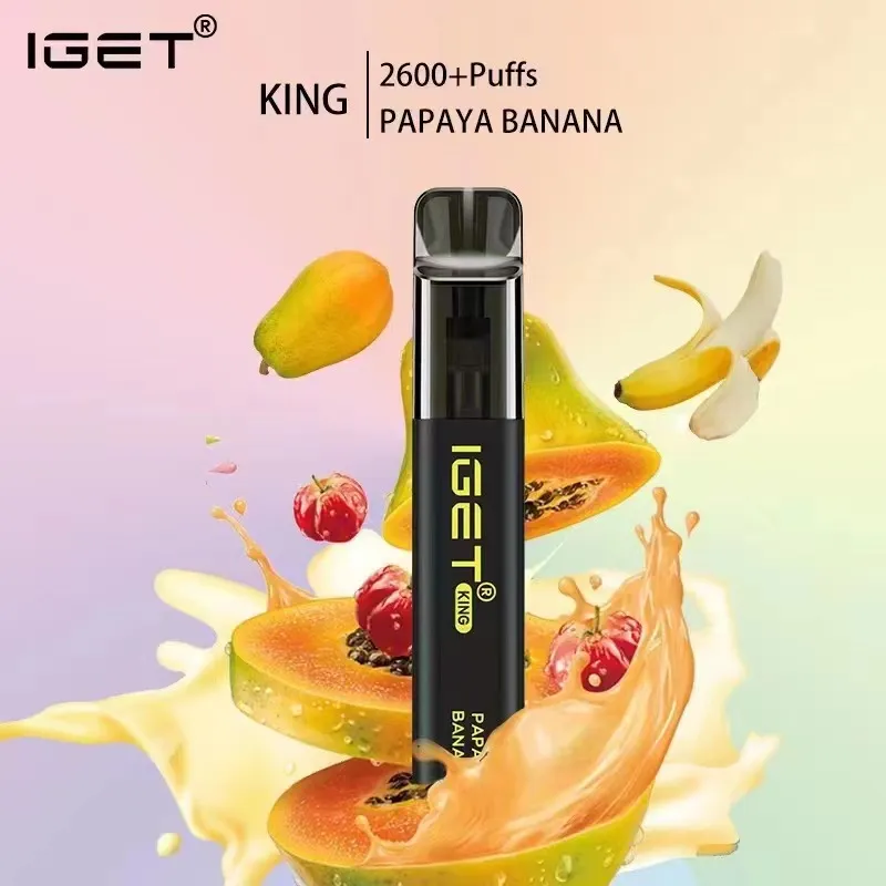 IGET King 2600 Puffs Papaya Banana