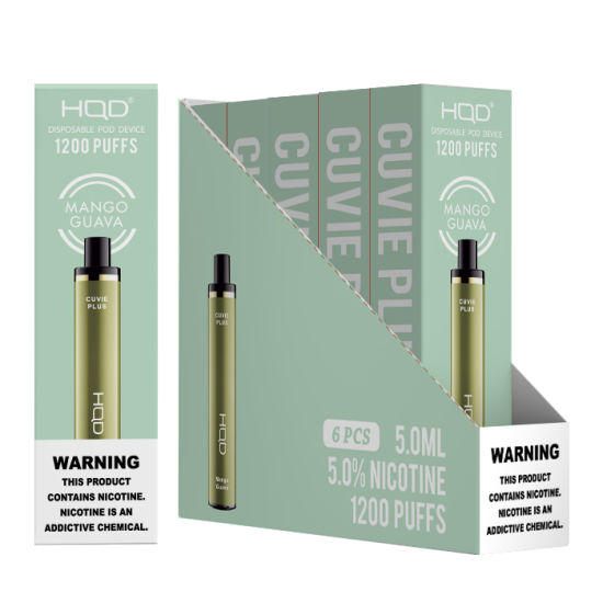 HQD Cuvie Plus – 1200 Puffs Vape – Mango Guava