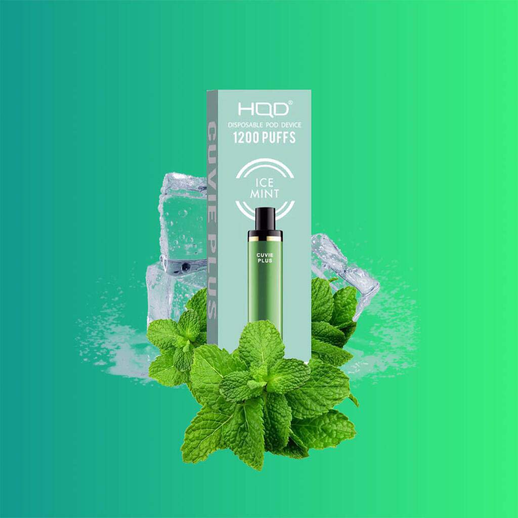HQD Cuvie Plus – 1200 Puffs Vape – Mint Ice