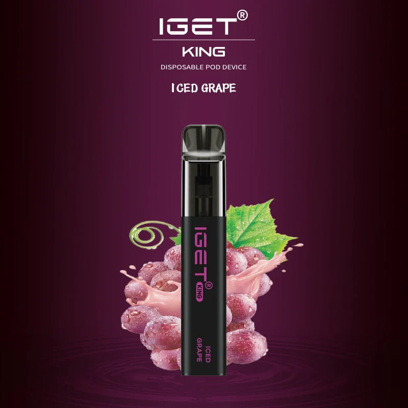 IGET King 2600 Puffs Iced Grape