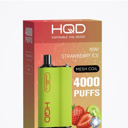 HQD Box 4000 Puffs – Kiwi strawberry ice