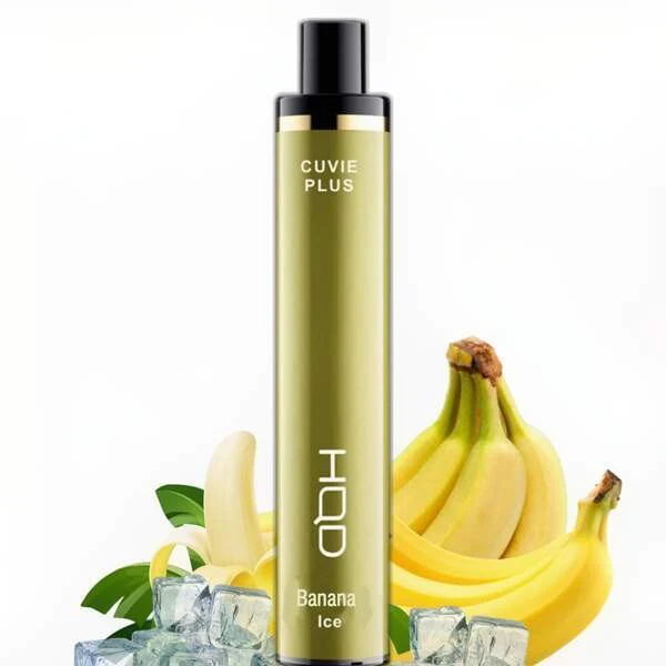 HQD Cuvie Plus – 1200 Puffs Vape – Banana Ice