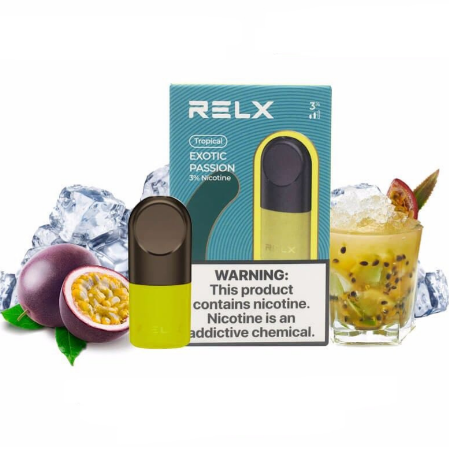 RELX Phantom POD Passionfruit 3 pods packed
