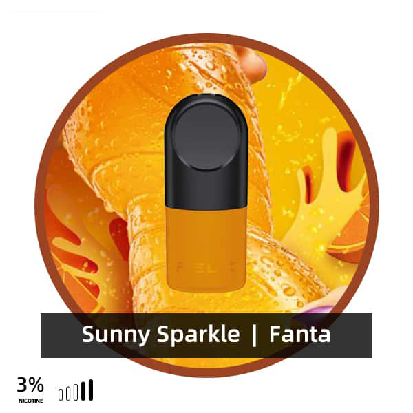 RELX Infinity Pod 3% Sunny Sparkle (Fanta)