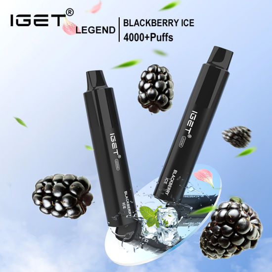 IGET Legend 4000 Puffs Blackberry Ice
