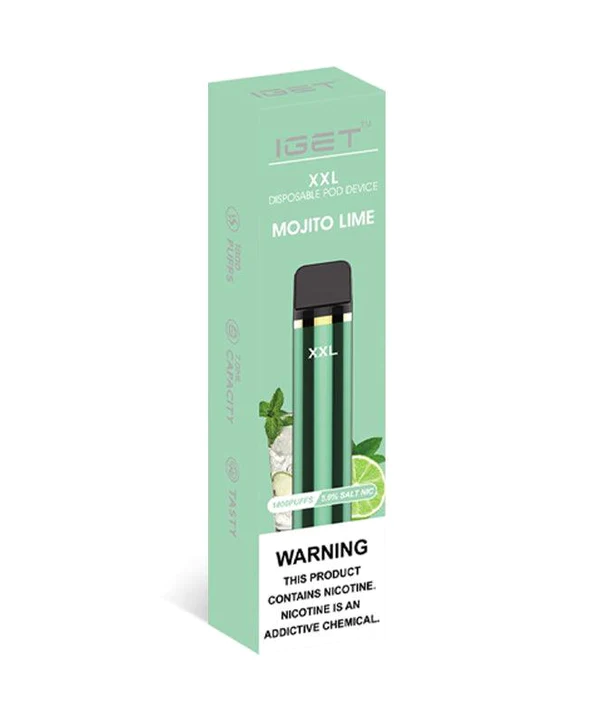 IGET XXL 1800 Puffs Mojito Lime