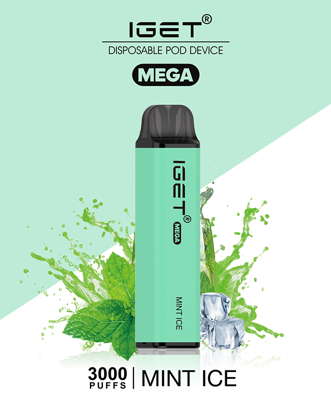 IGET Mega 3000 Puffs Mint Ice