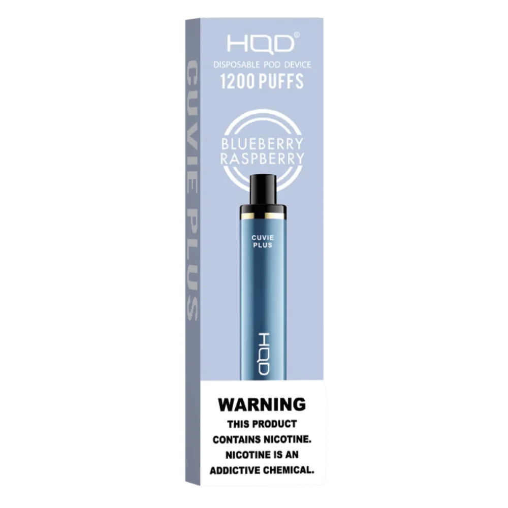 HQD Cuvie Plus – 1200 Puffs Vape – Blueberry Raspberry