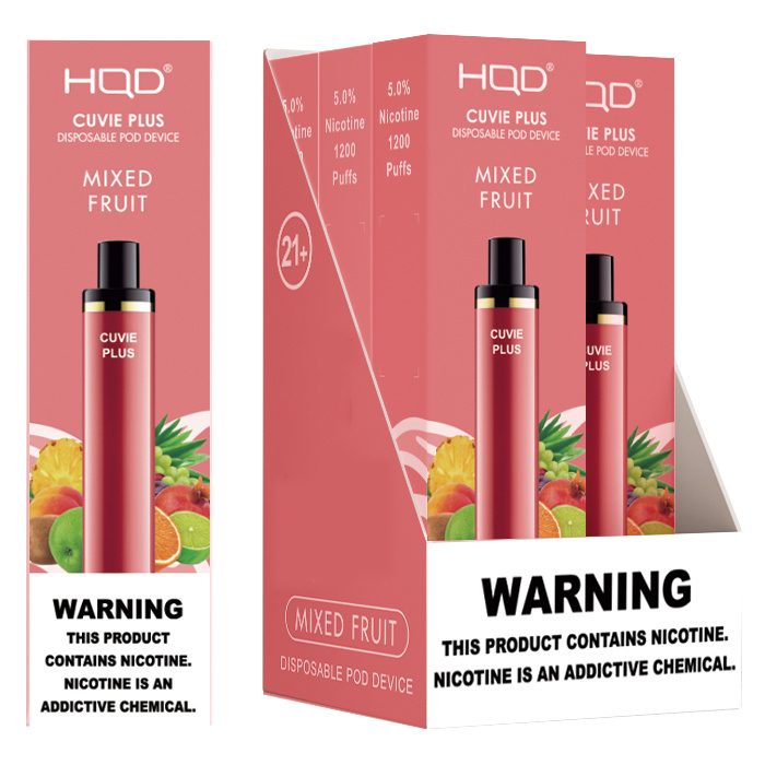 HQD Cuvie Plus – 1200 Puffs Vape – Mixed Fruit