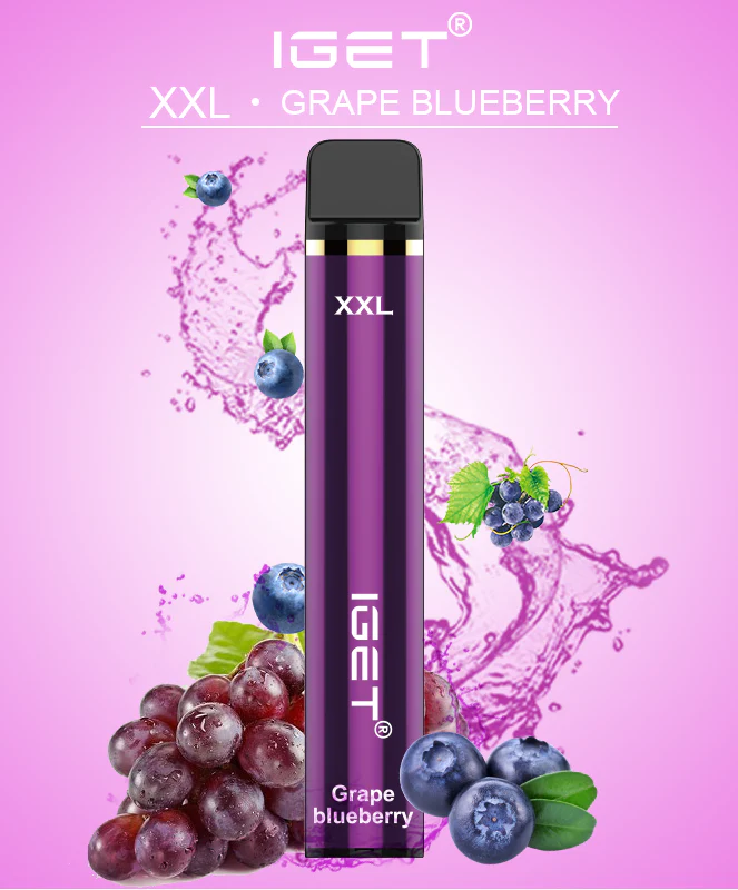IGET XXL 1800 Puffs Grape Blueberry