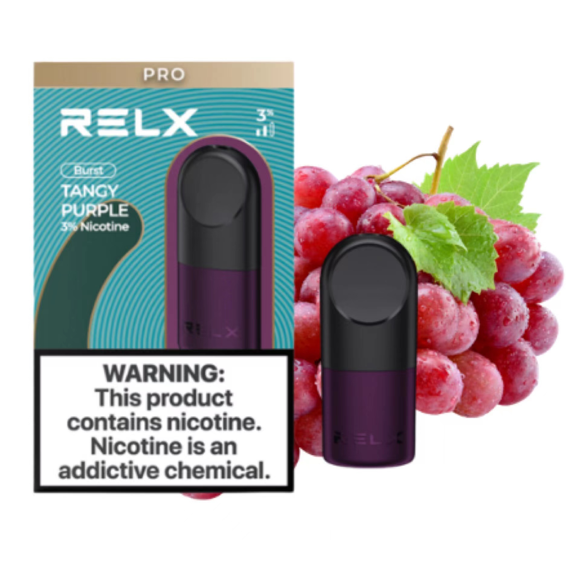 RELX Infinity Pod 3% Tangy Purple (Grape)