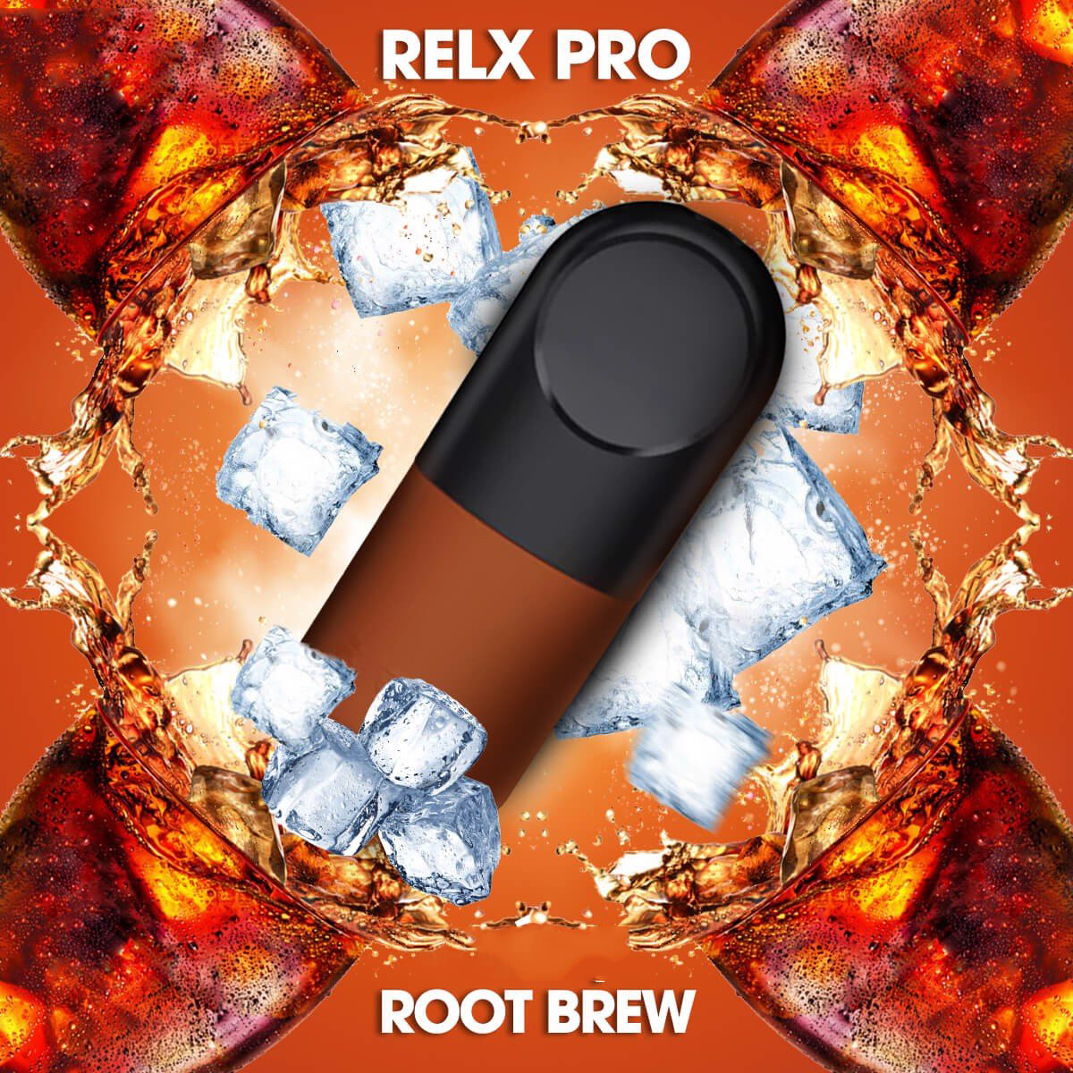 RELX Infinity Pod 3% Root Brew (Root beer) New