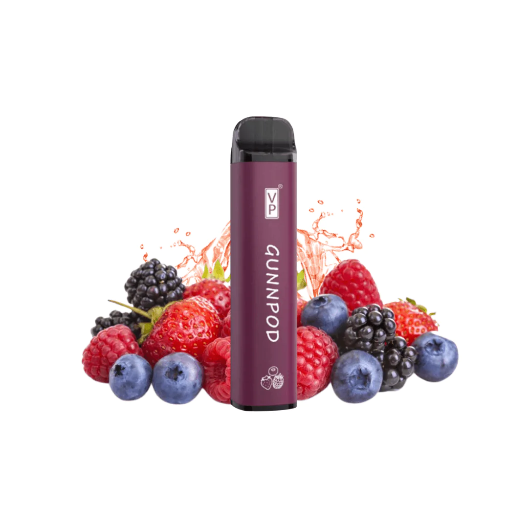 Gunnpod Classic 2000 Puffs Mixed Berry