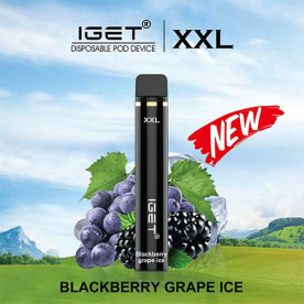 IGET XXL 1800 Puffs Blackberry Grape Ice