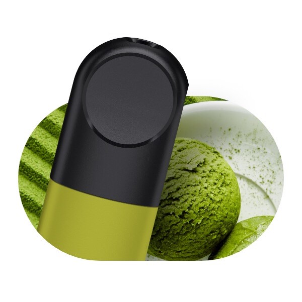 RELX Phantom POD Matcha ice cream 3 pods packed