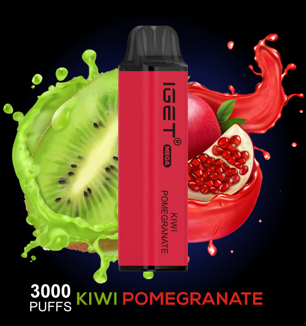 IGET Mega 3000 Puffs Kiwi Pomegranate