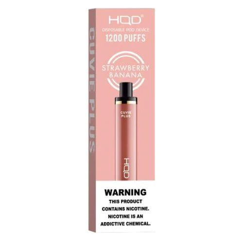 HQD Cuvie Plus – 1200 Puffs Vape – Strawberry Banana
