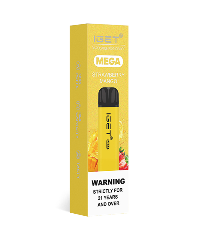 IGET Mega 3000 Puffs Strawberry Mango