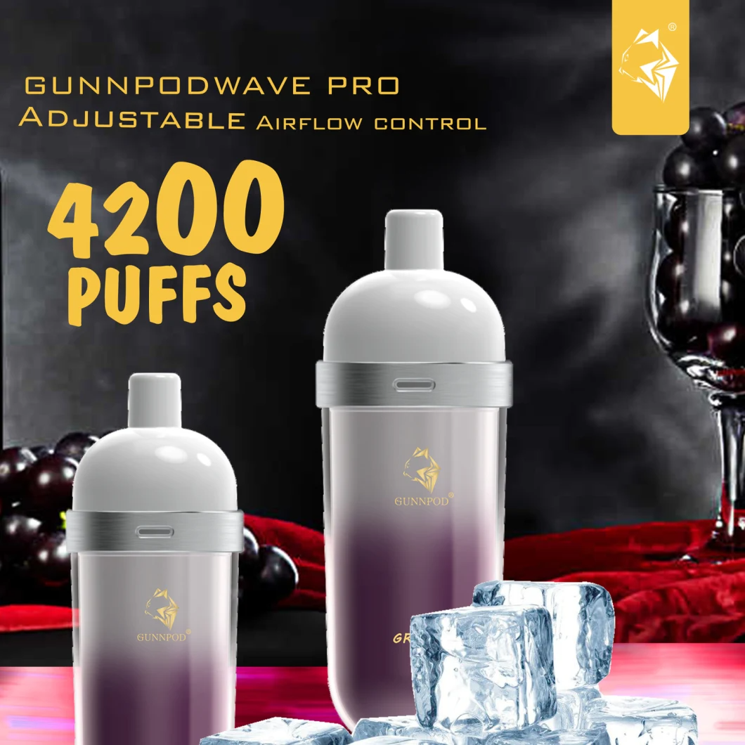 Gunnpod Wave Pro 4200 Grape Ice