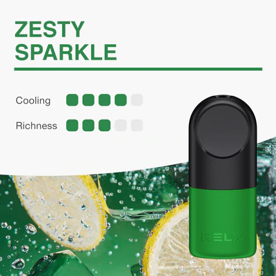 RELX Infinity Pod 3% Zesty Sparkle (Sprite)