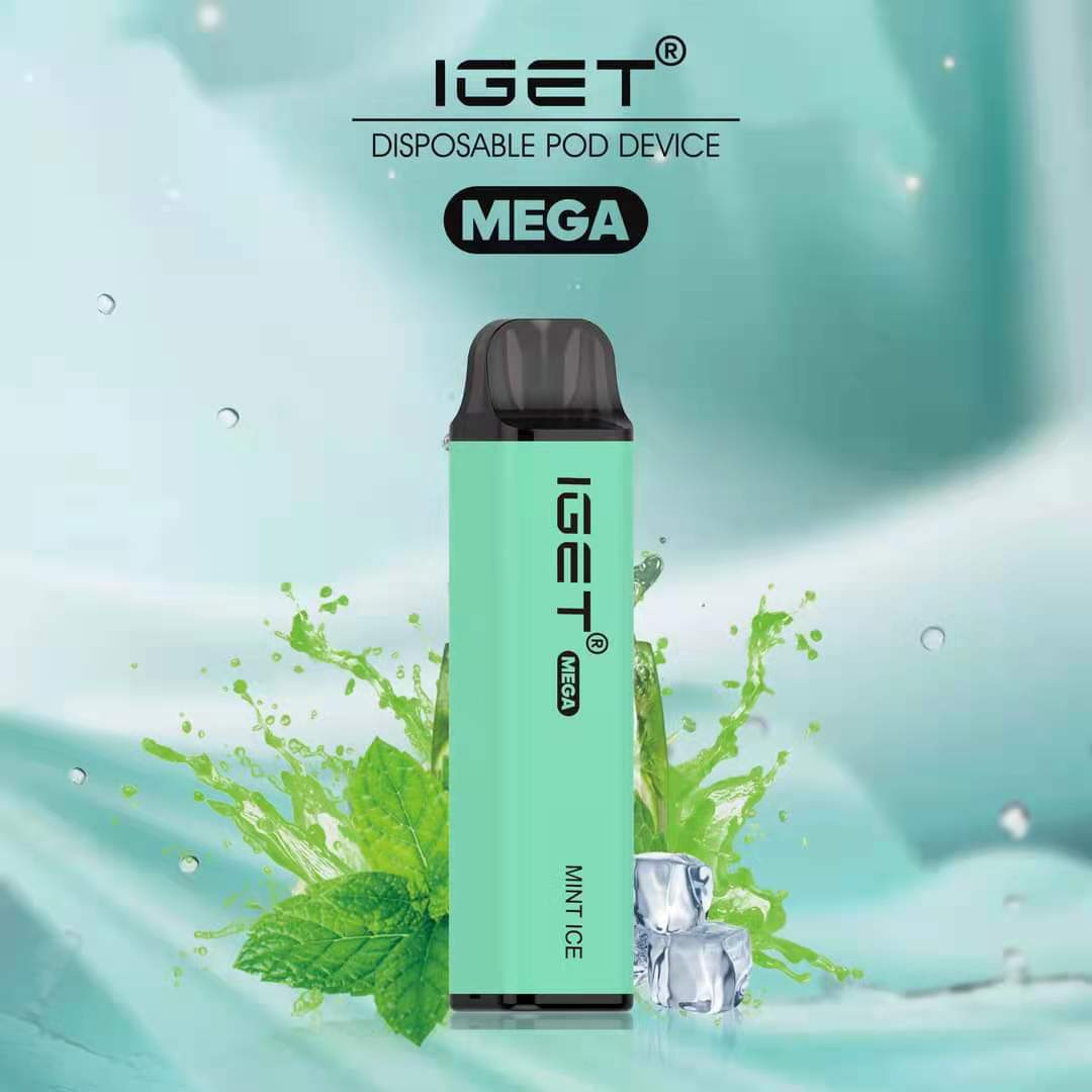 IGET Mega 3000 Puffs Mint Ice