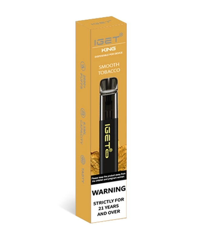 IGET King 2600 Puffs Smooth Tobacco