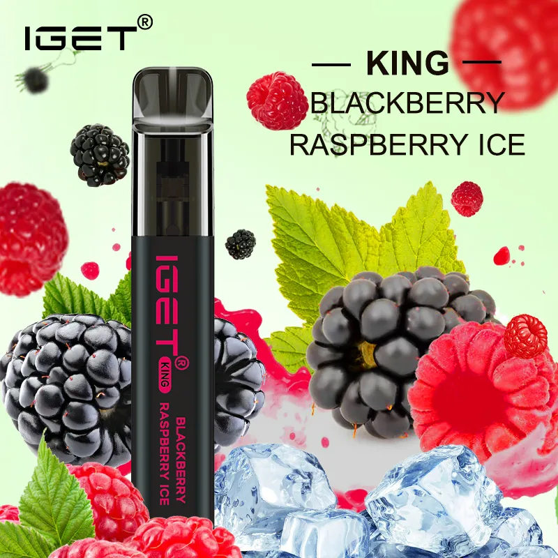 IGET King 2600 Puffs Blackberry Raspberry Ice