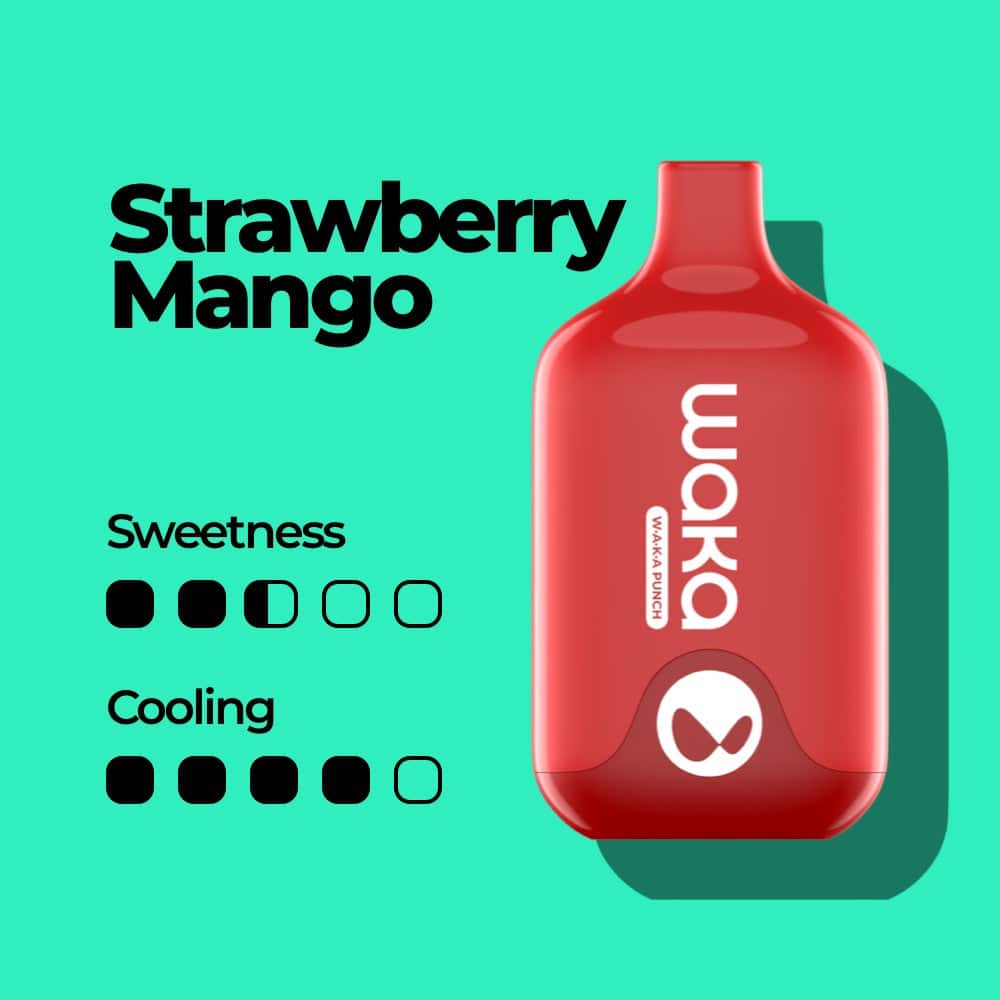 Waka Smash 6000 Strawberry Mango