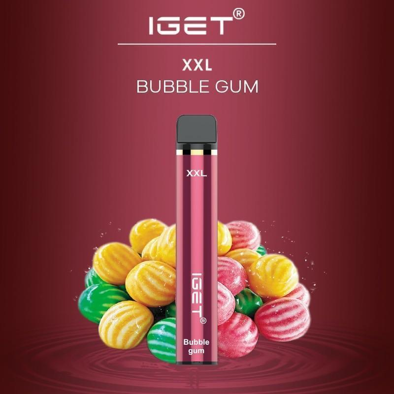 IGET XXL 1800 Puffs Bubble Gum