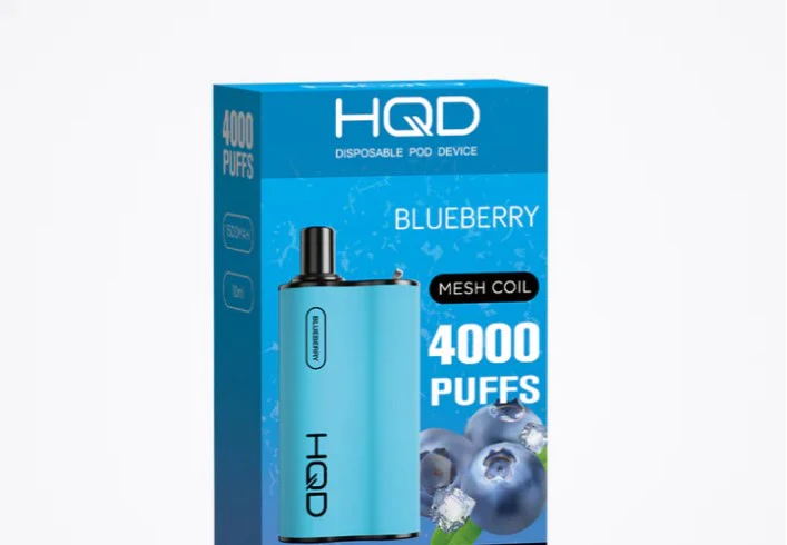 HQD Box 4000 Puffs – Blueberry