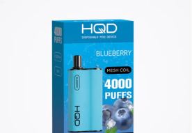 HQD Box 4000 Puffs – Blueberry