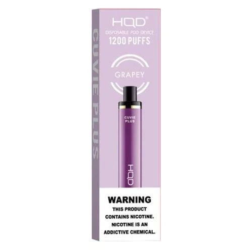 HQD Cuvie Plus – 1200 Puffs Vape – Grapey