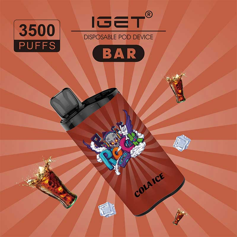 IGET Bar 3500 Puffs Cola Ice