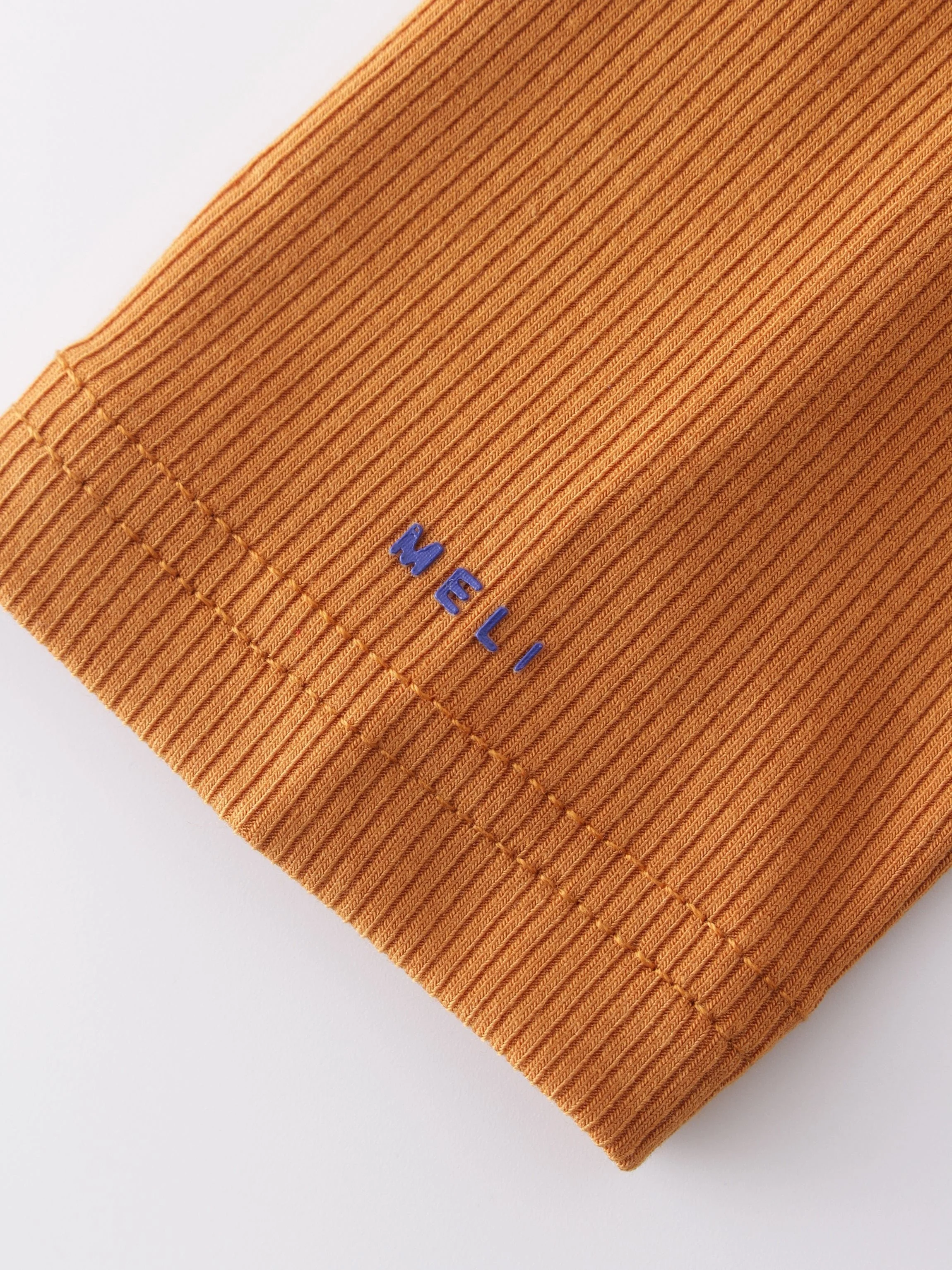 Crew Ribbed Dolman-Cognac
