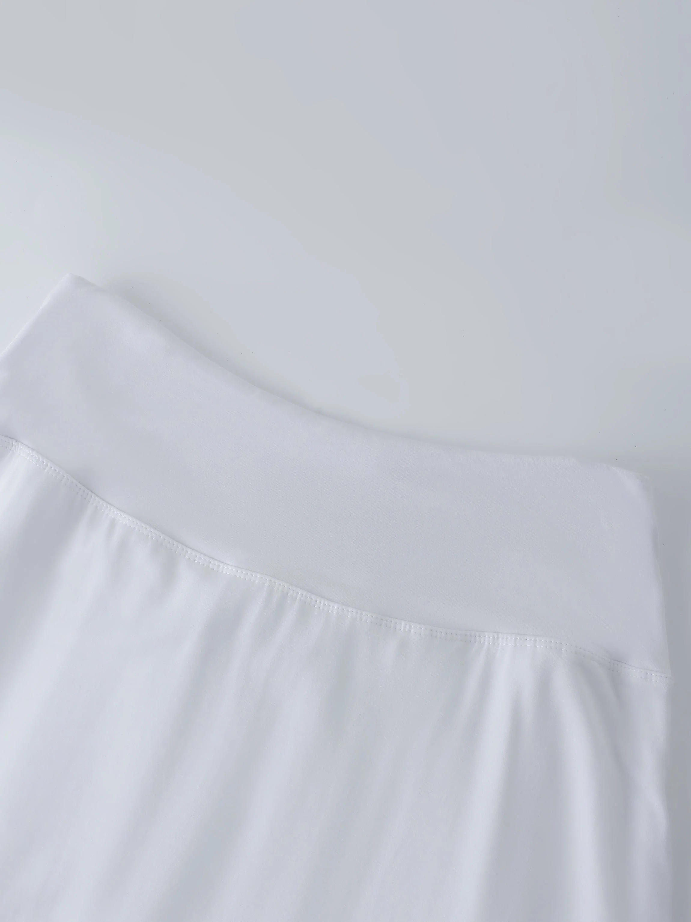 DOUBLE LAYER SKIRT-WHITE