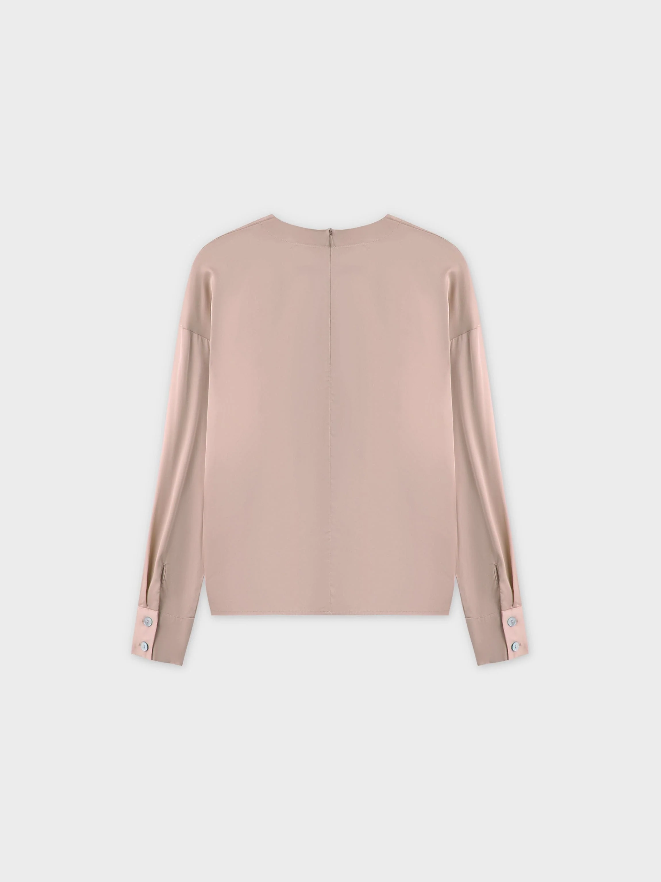 Satin Top-Blush