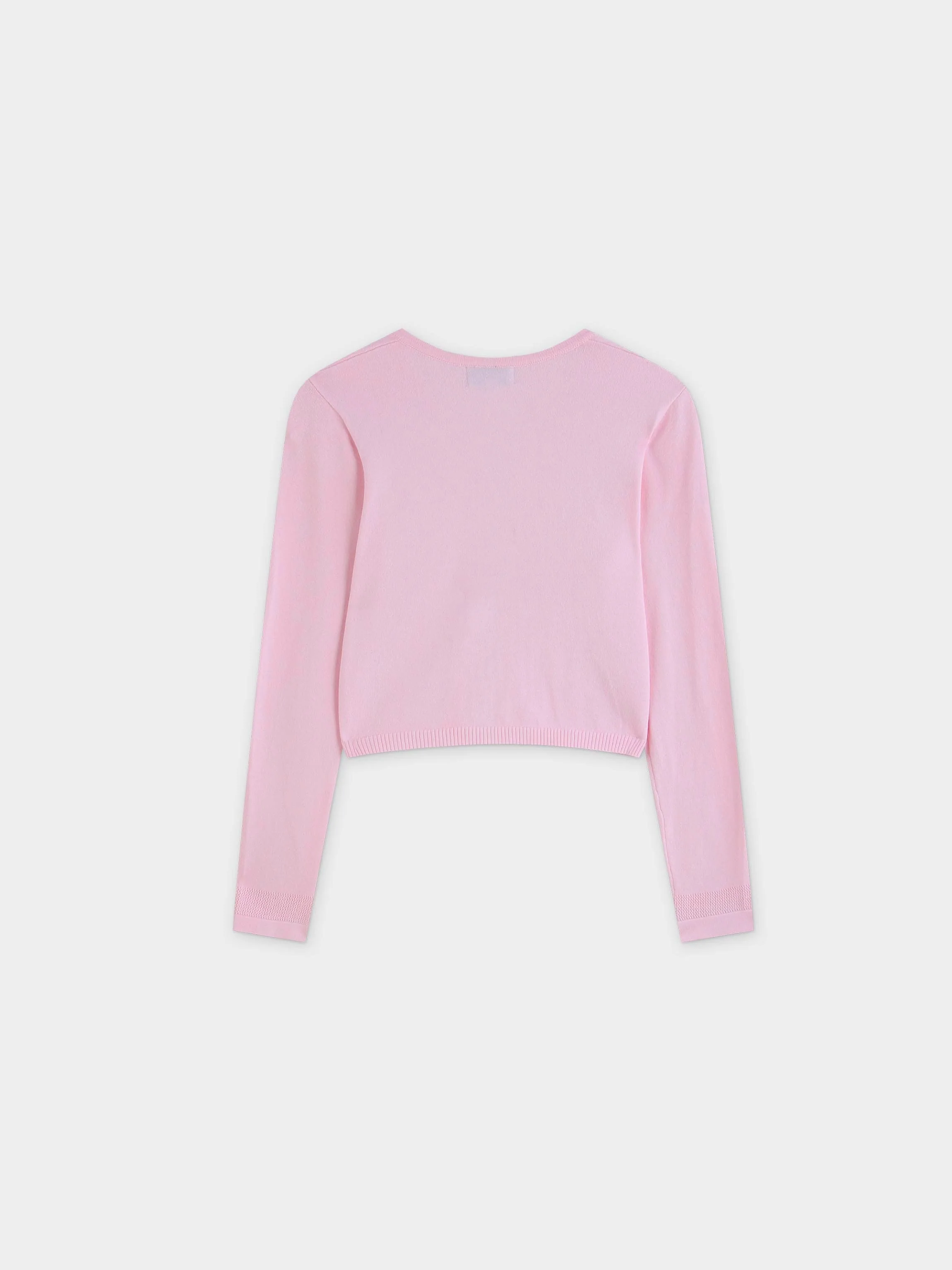 FLAT SHRUG-PINK