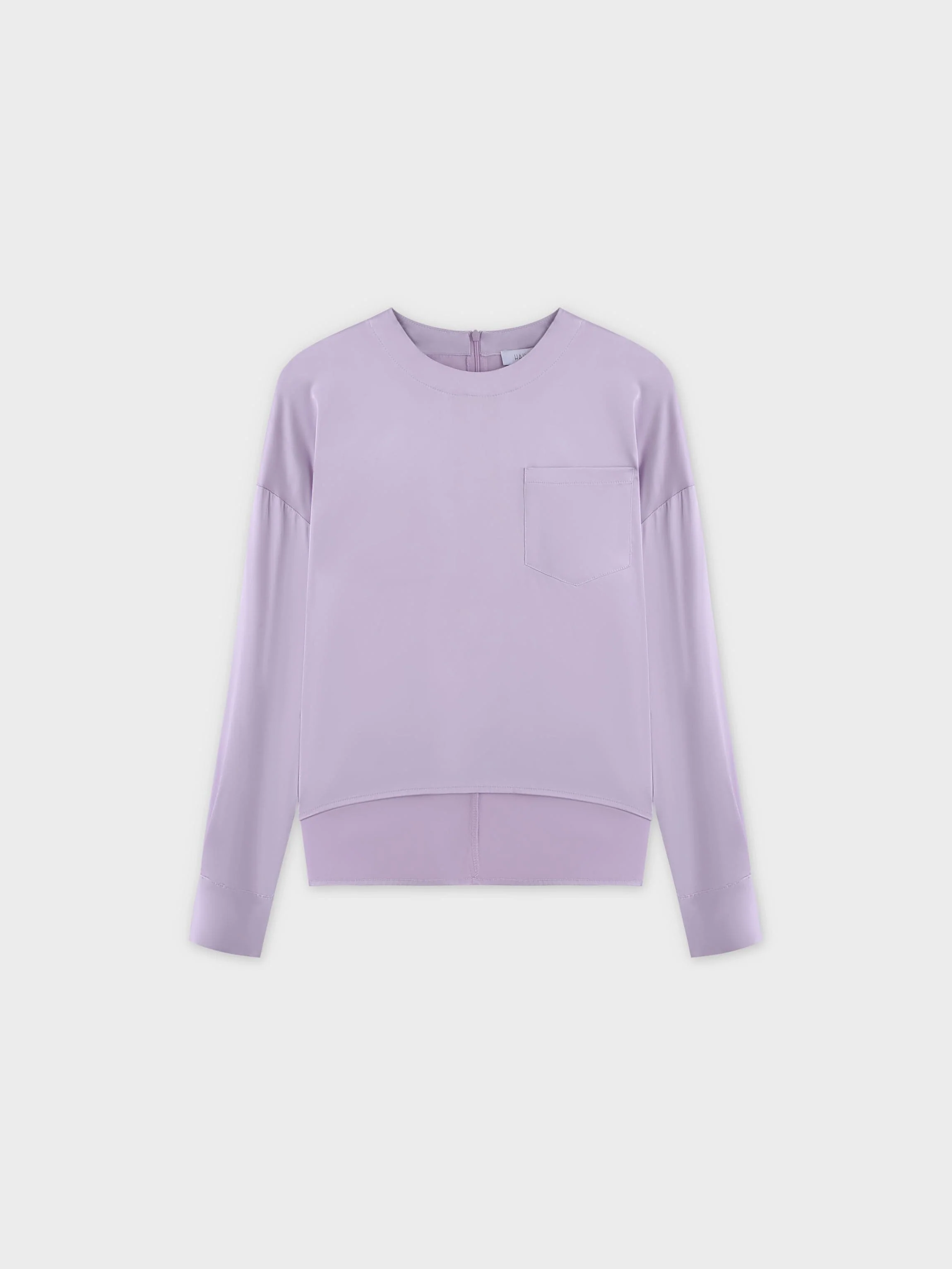 Satin Top-Lavender