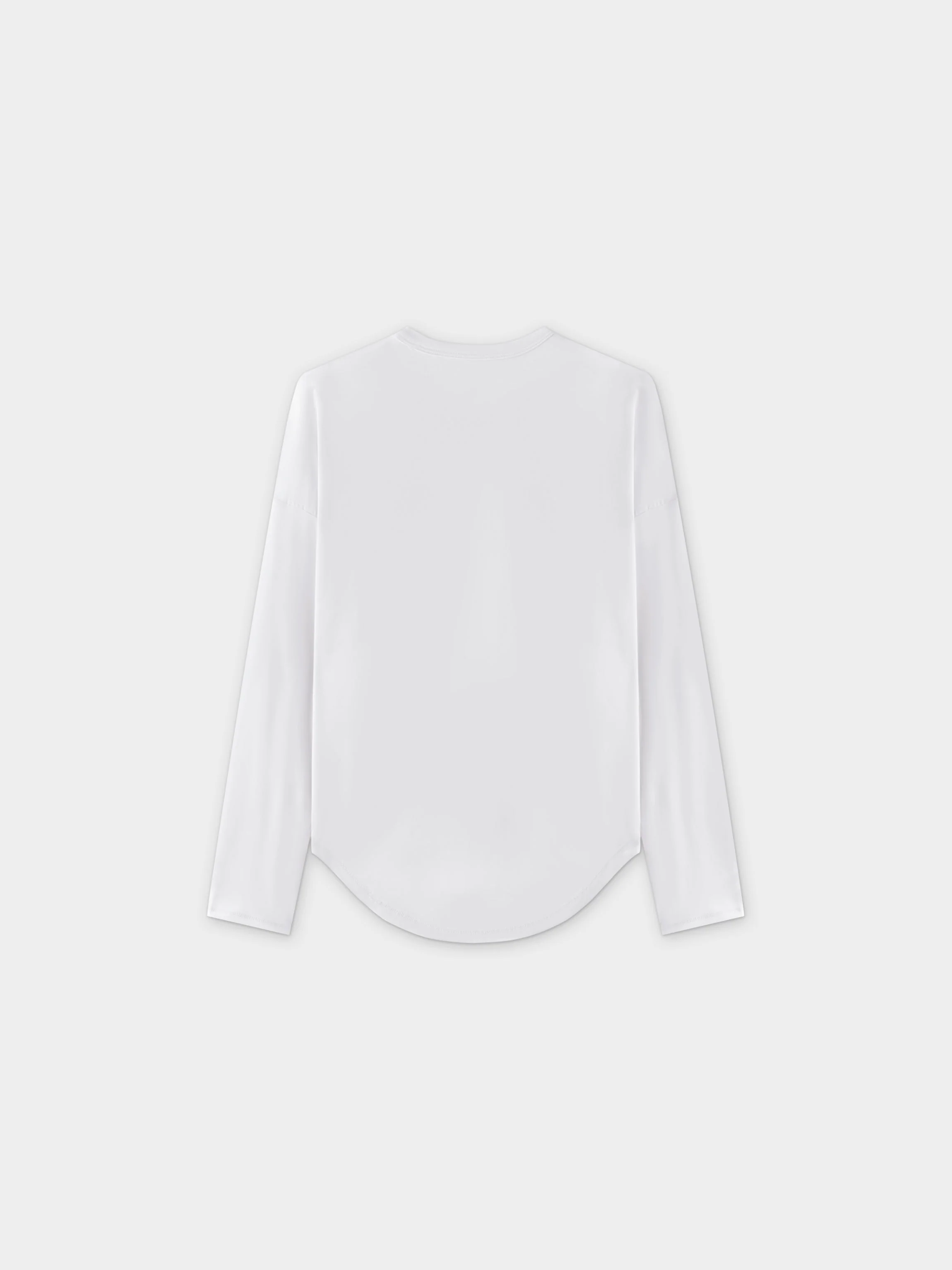 SWING TEE - LS-WHITE