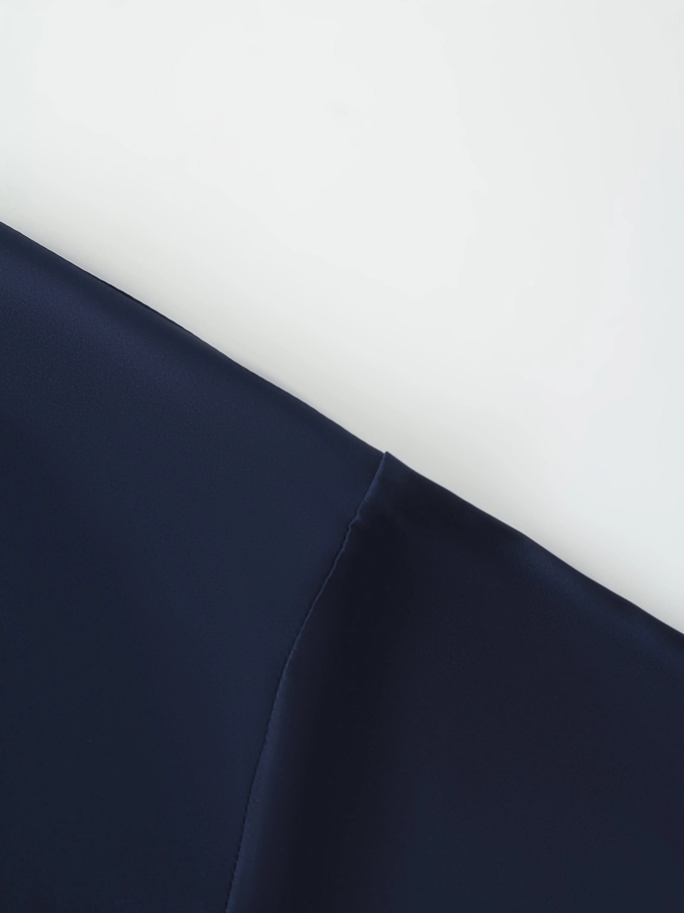 Satin Top-Navy