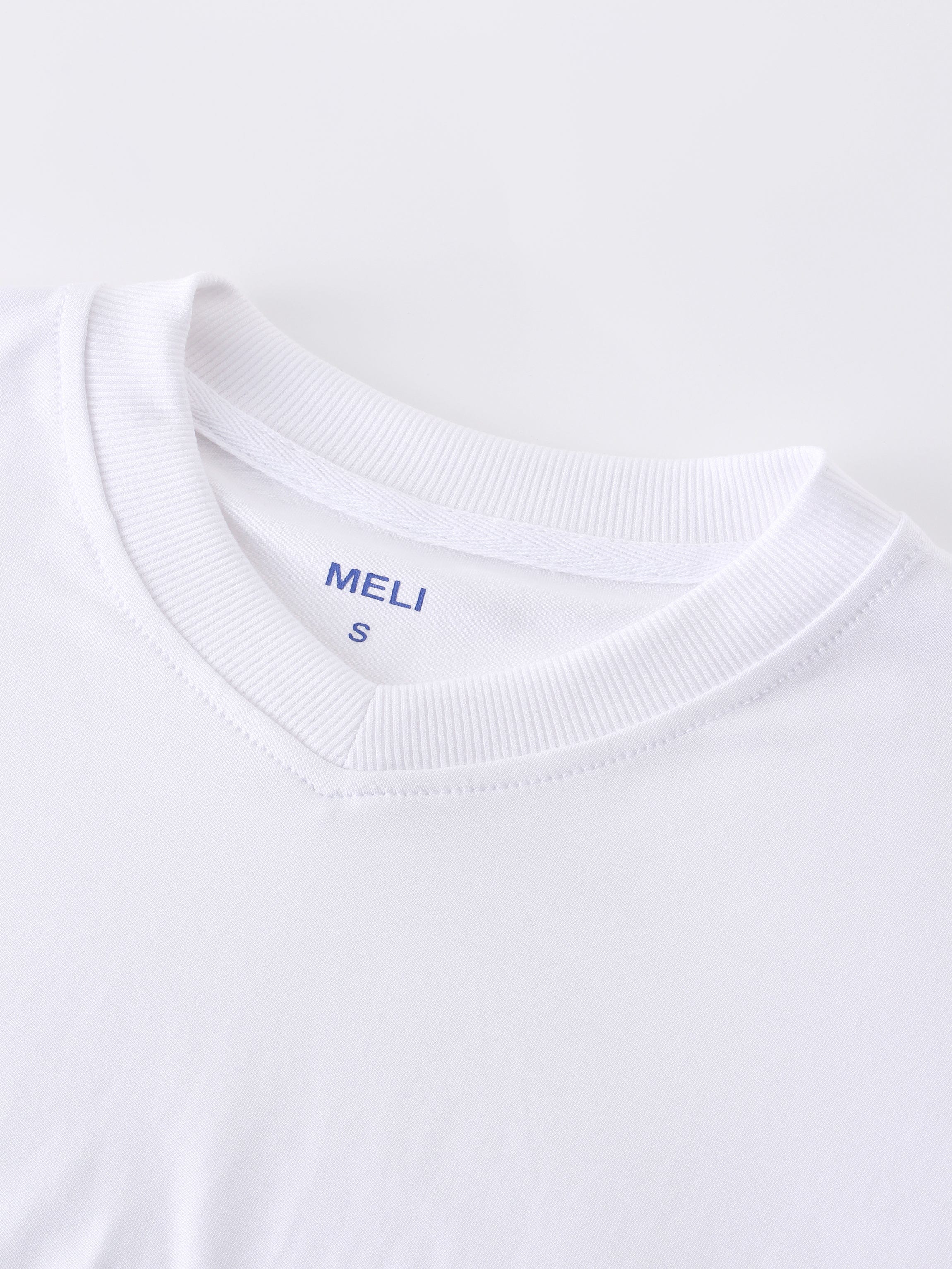 CROPPED TEE-WHITE