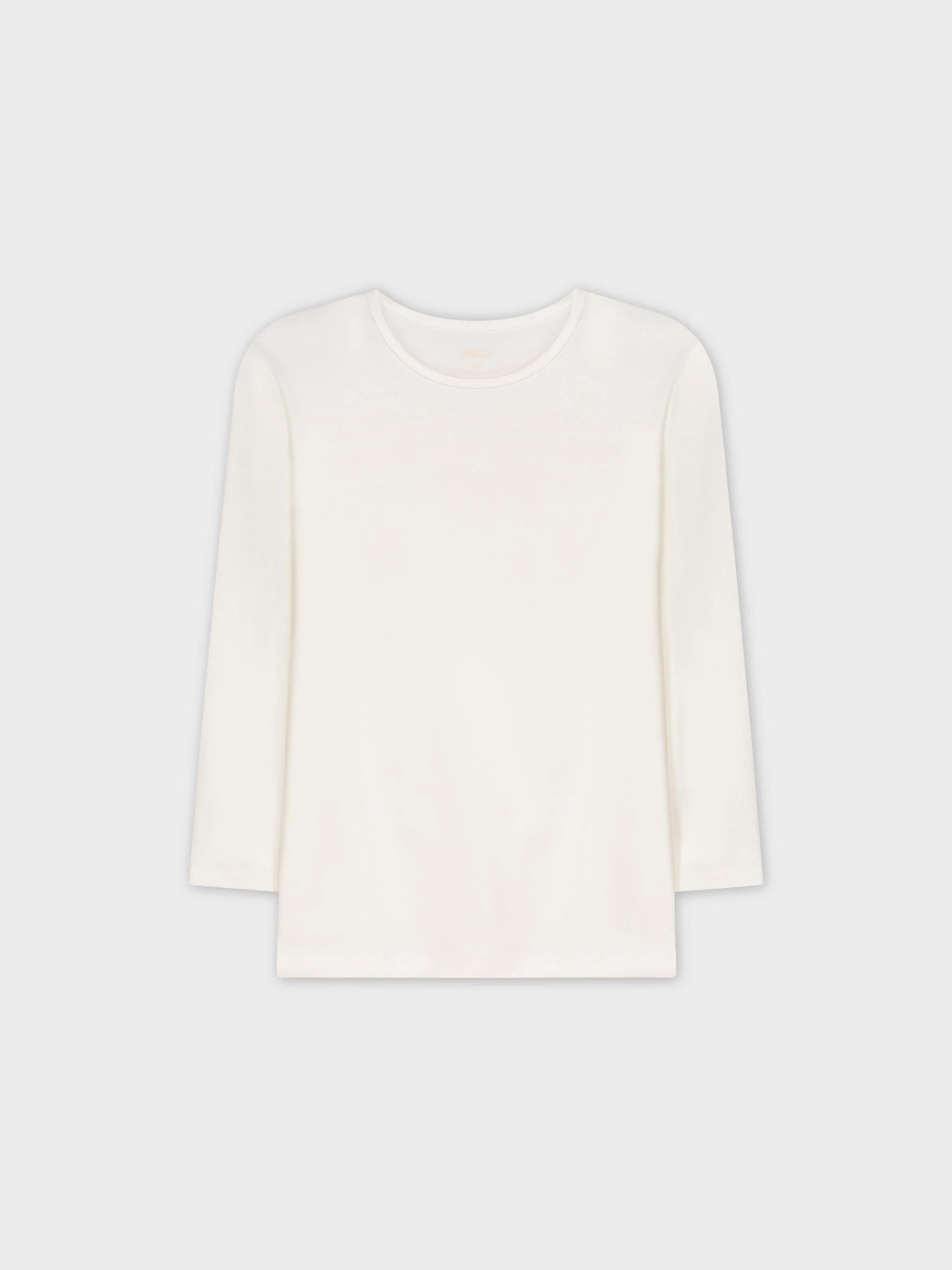 CLASSIC TEE LONG SLEEVE-CREAM