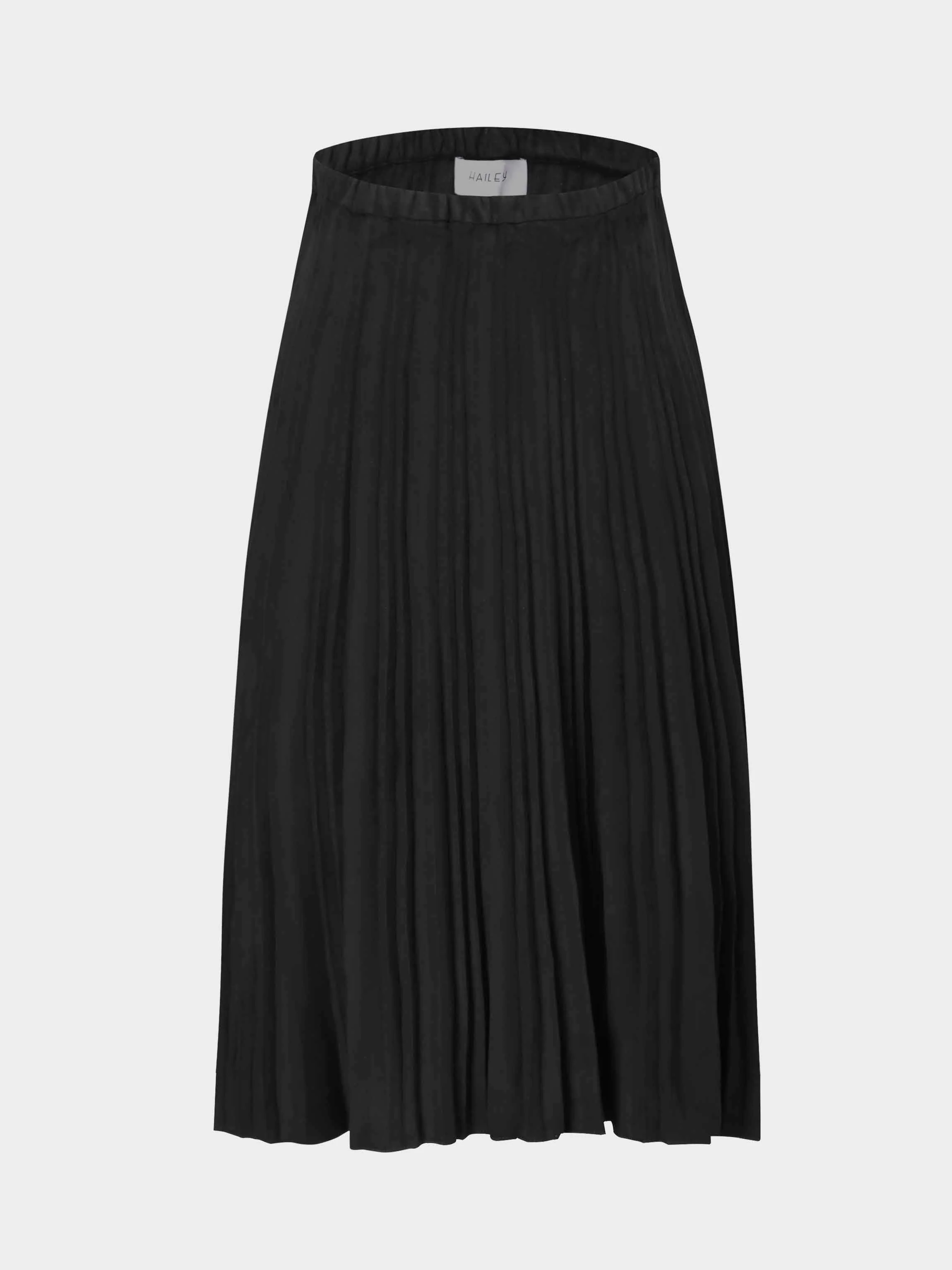 Pleated Faux Suede Skirt 25