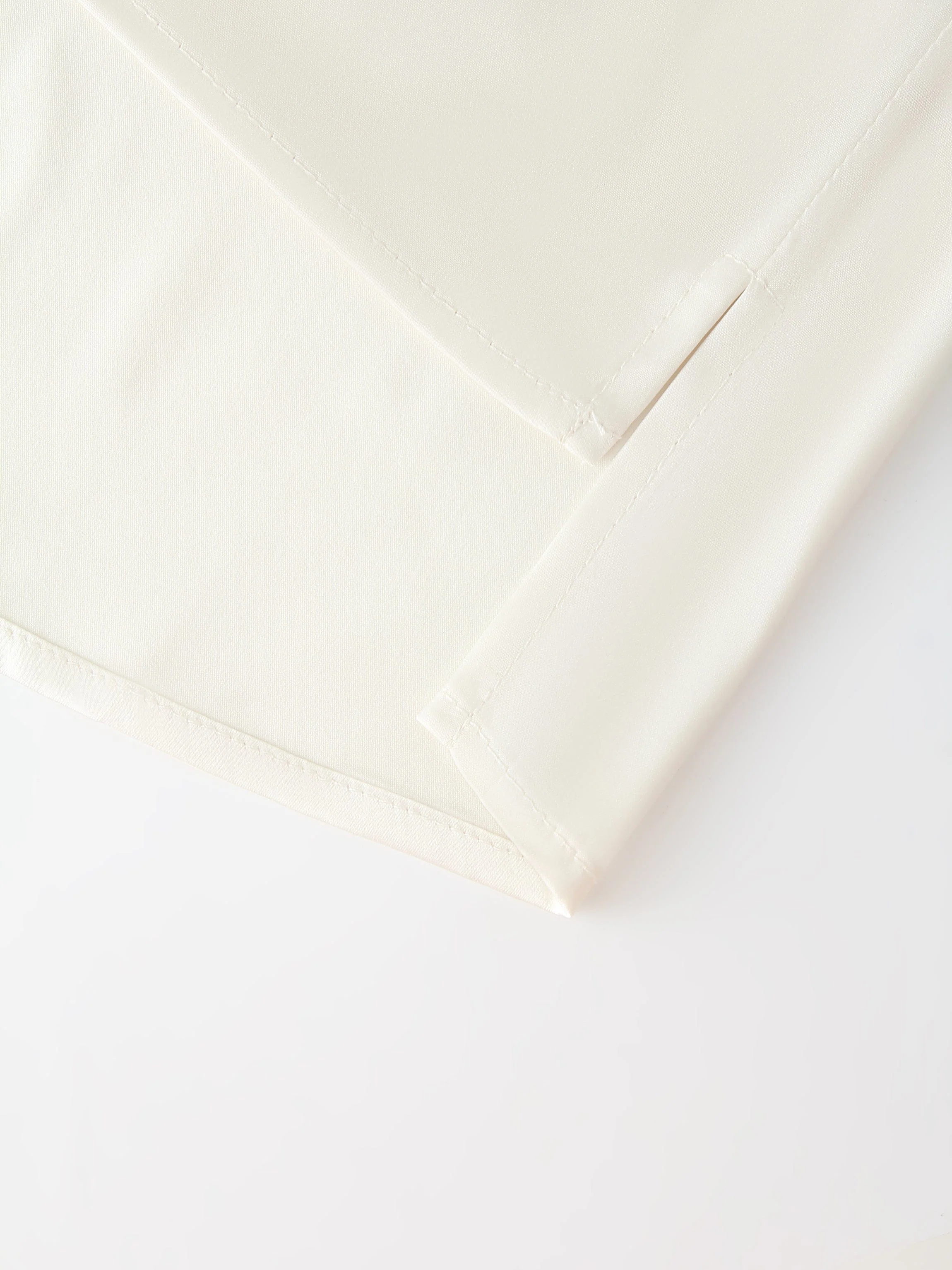 Satin Top-Ivory
