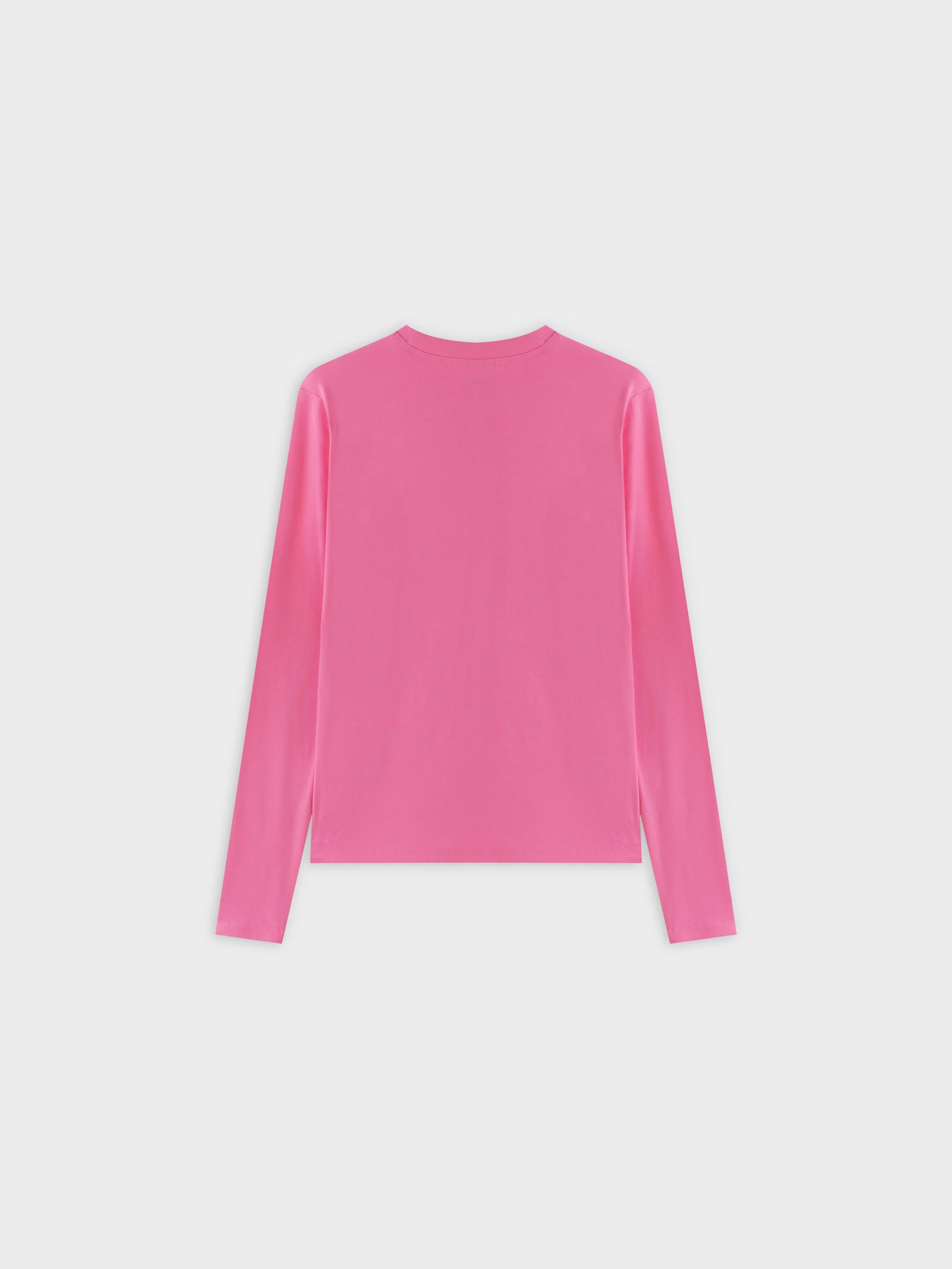 CLASSIC TEE LONG SLEEVE-BRIGHT PINK