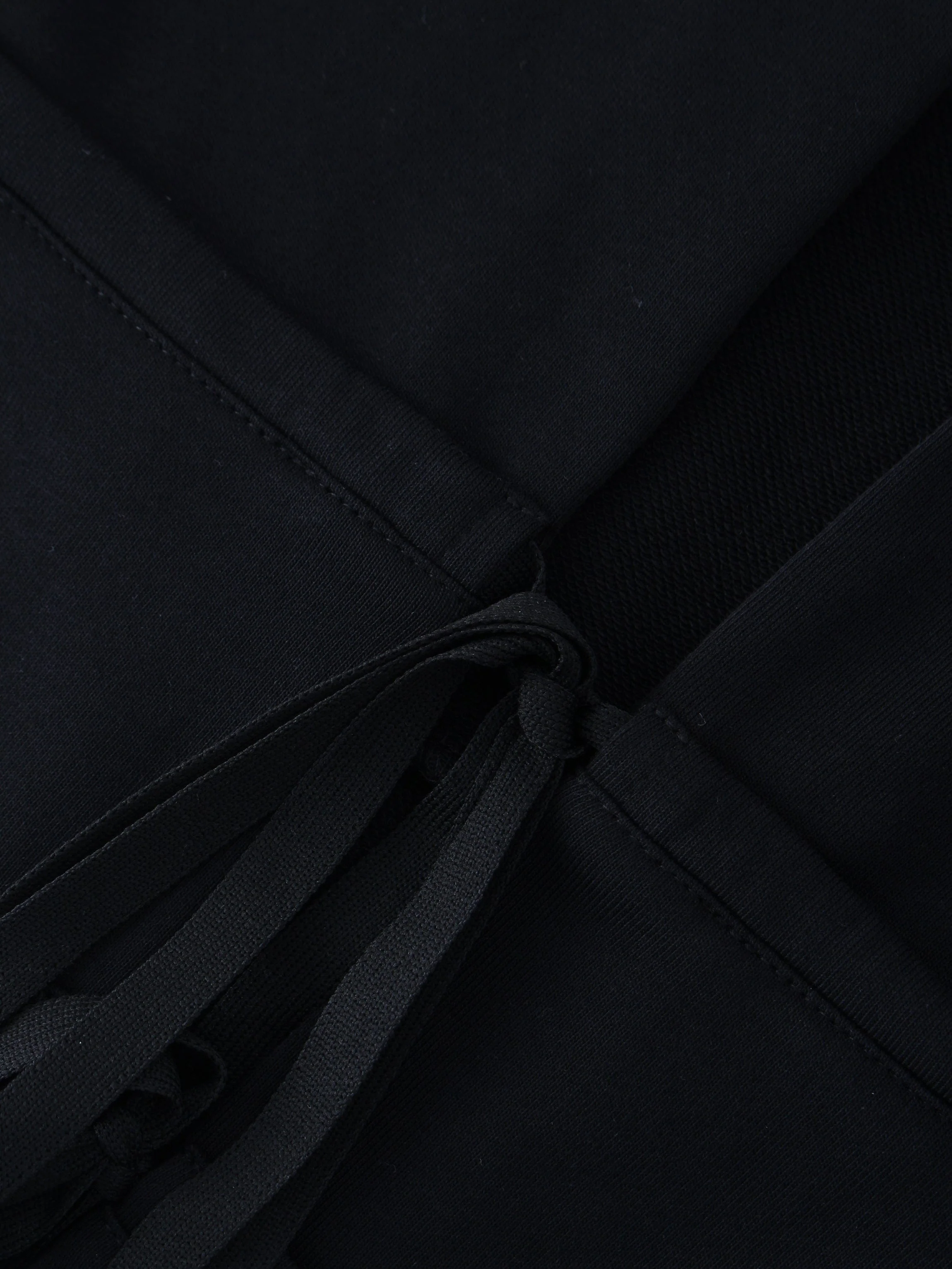 Double Tie Cardigan-Black