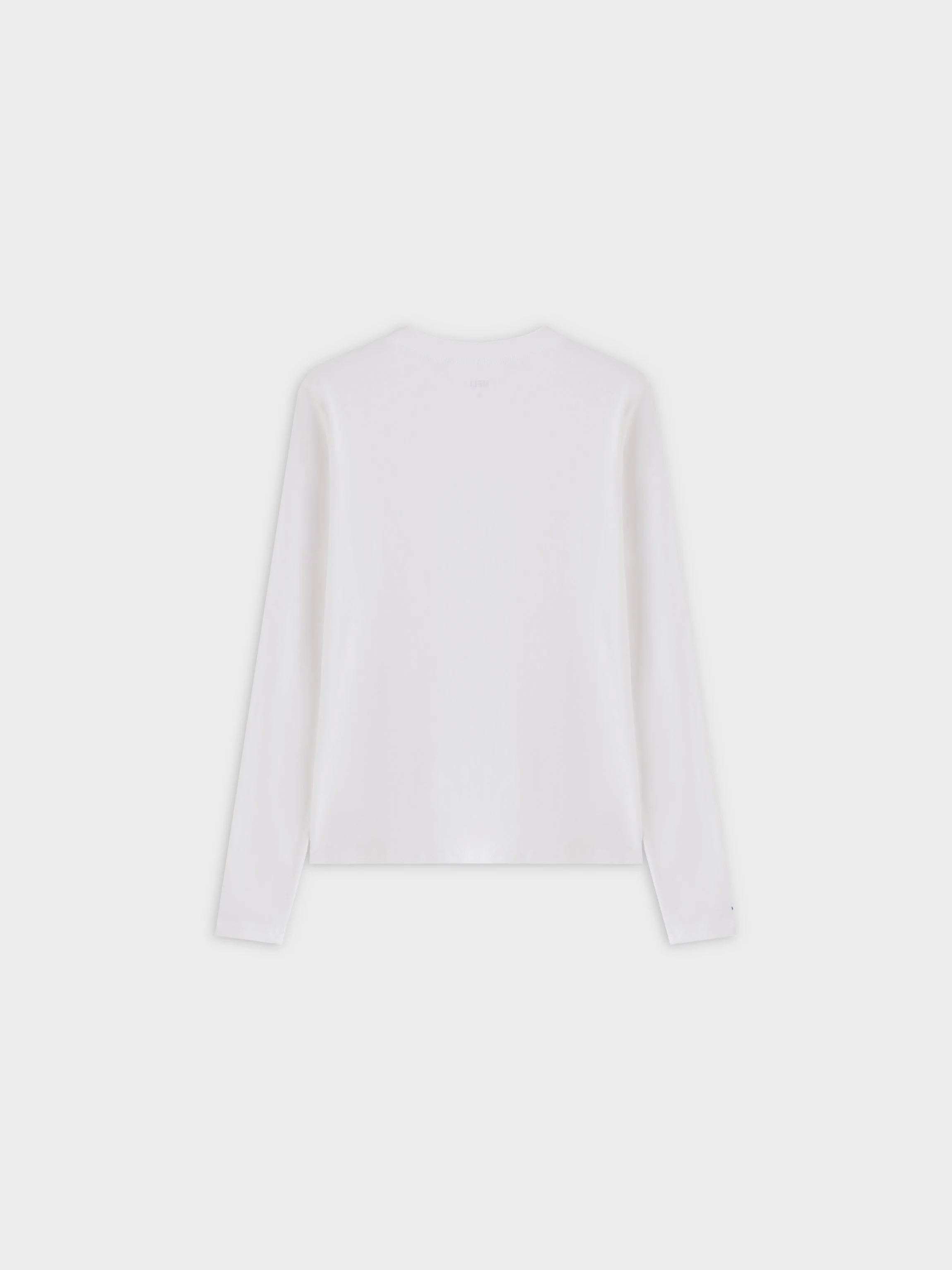 CLASSIC TEE LONG SLEEVE-WHITE