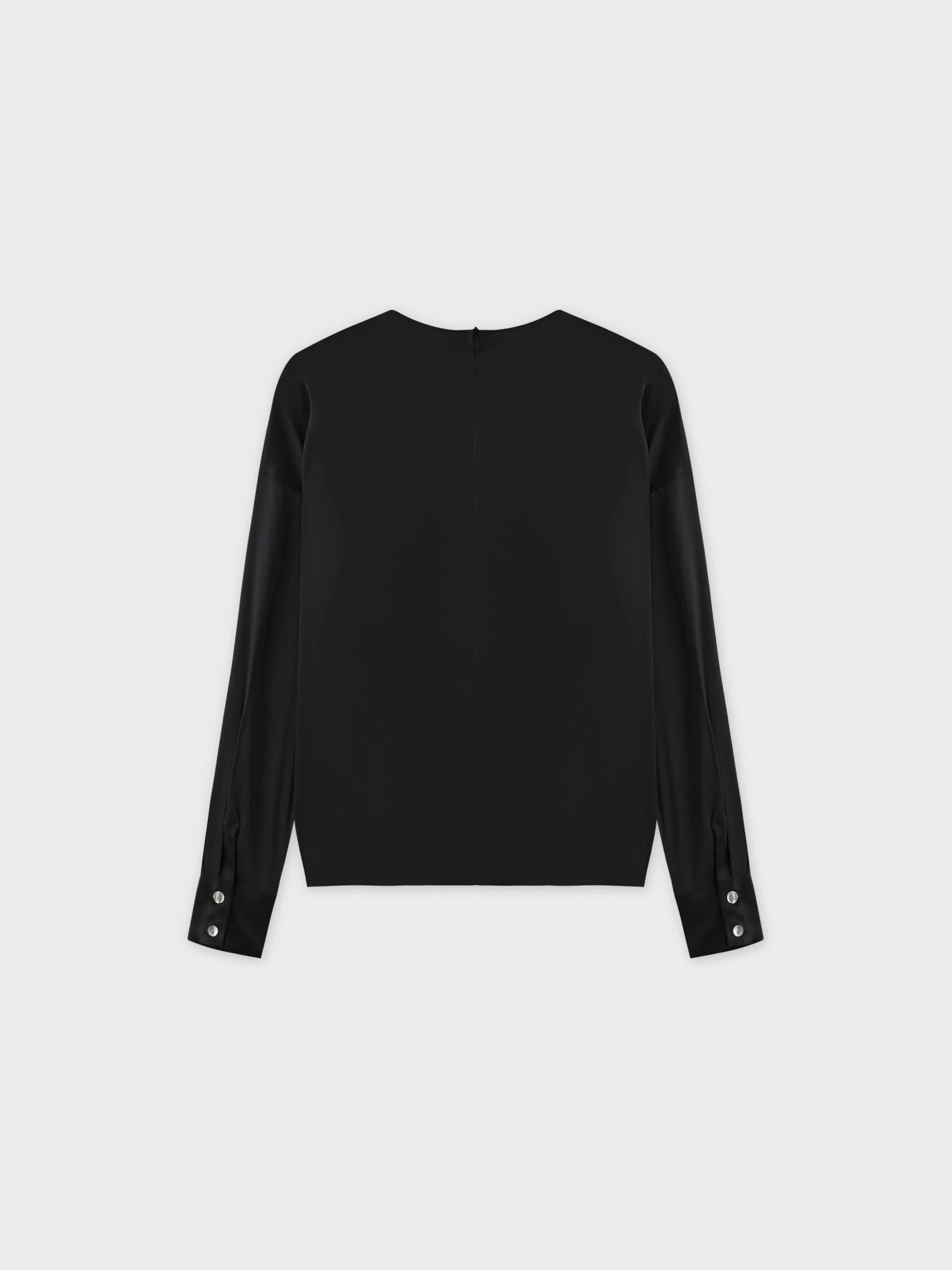 Satin Top-Black